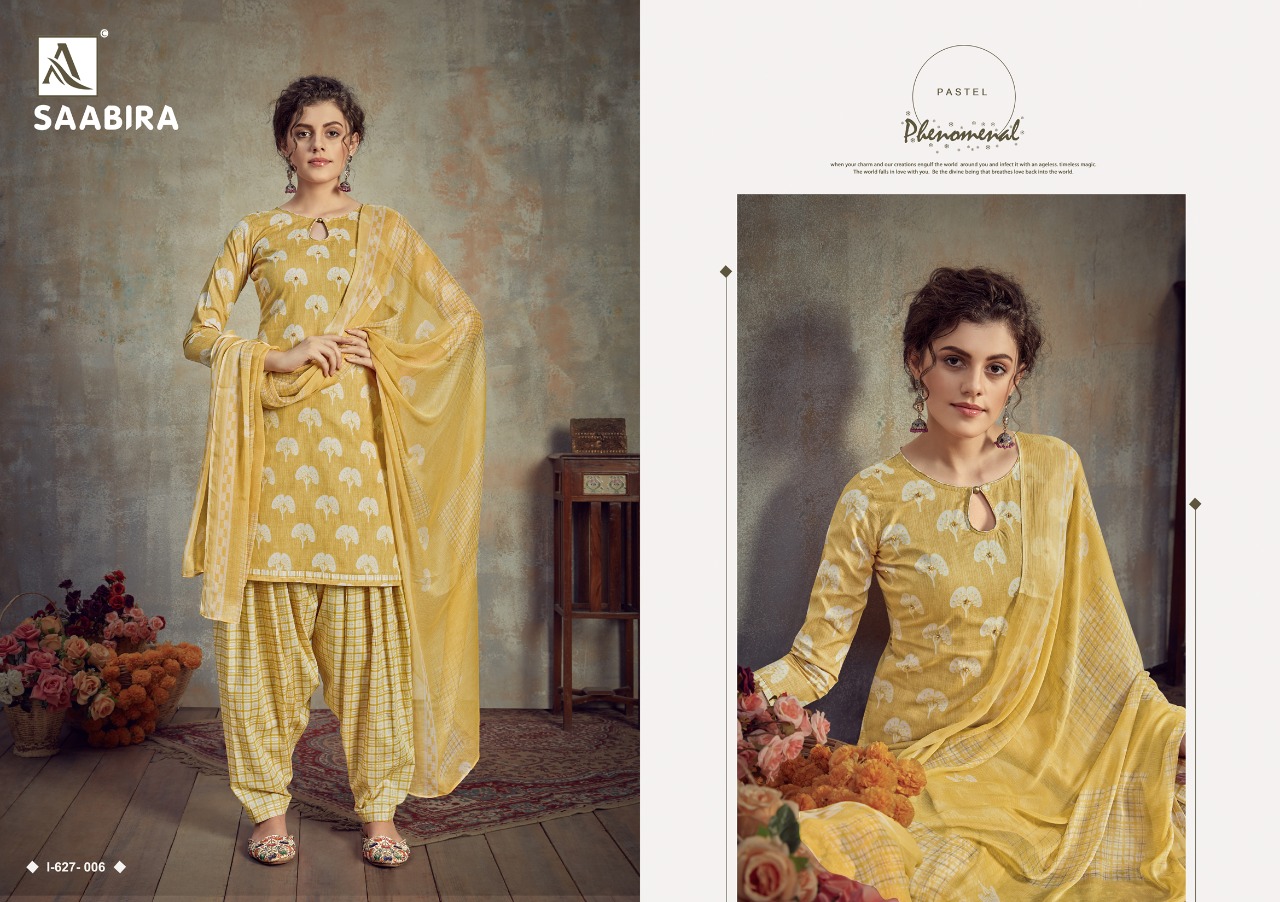 Alok Presents Saabira Designer Dress Material