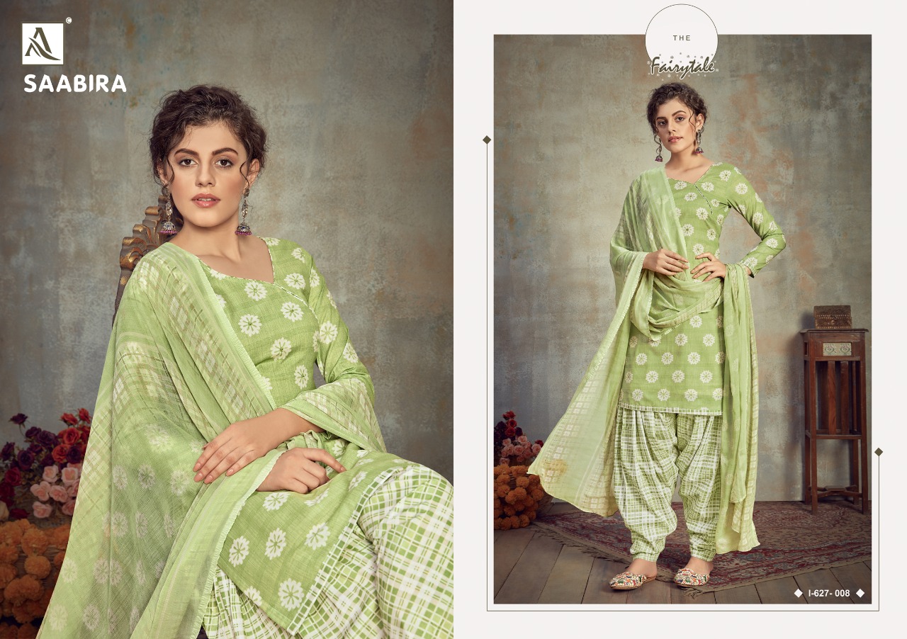 Alok Presents Saabira Designer Dress Material