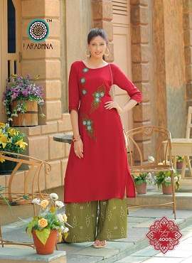 Aradhna  Presents  Fashion Girl Vol  4 Kurti With Bottom Collection