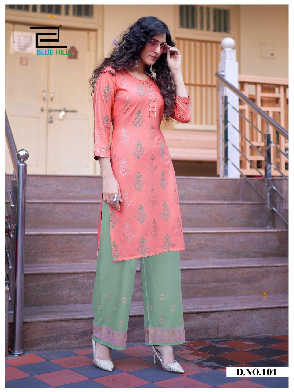 Blue Hills Presents  Style In  Vol 5  Kurti With Bottom