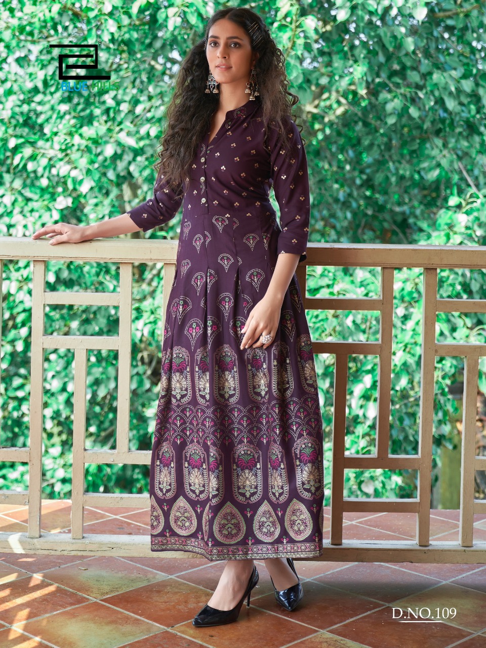 Blue Hills Presents  Walkway  Vol 9  Long Kurti Collection