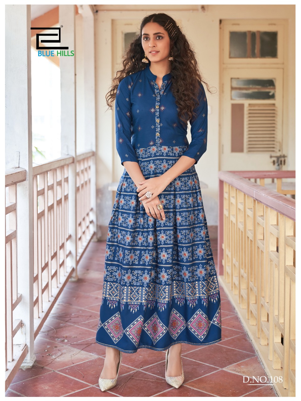 Blue Hills Presents  Walkway  Vol 9  Long Kurti Collection