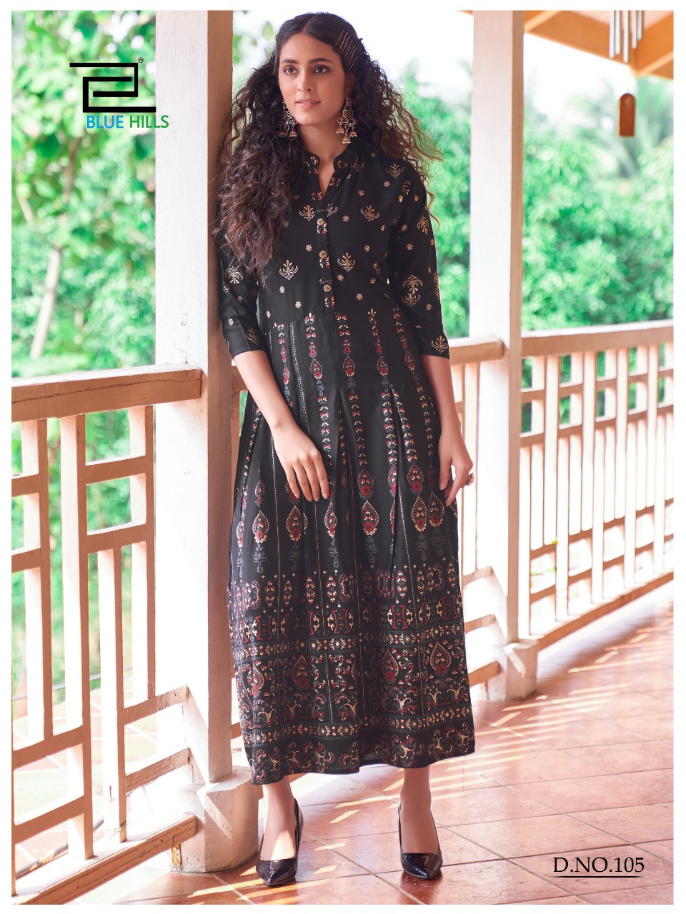 Blue Hills Presents  Walkway  Vol 9  Long Kurti Collection