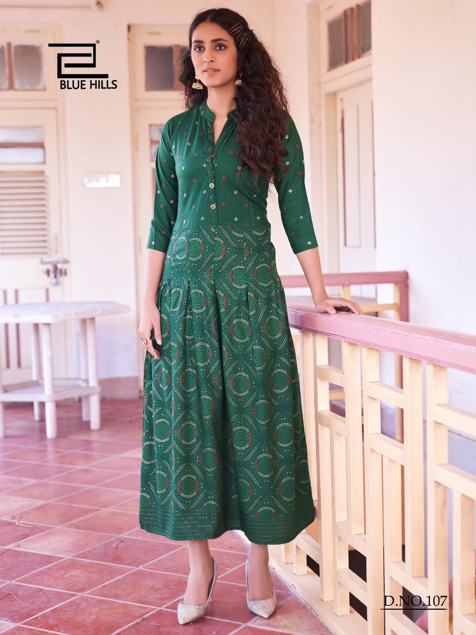 Blue Hills Presents  Walkway  Vol 9  Long Kurti Collection