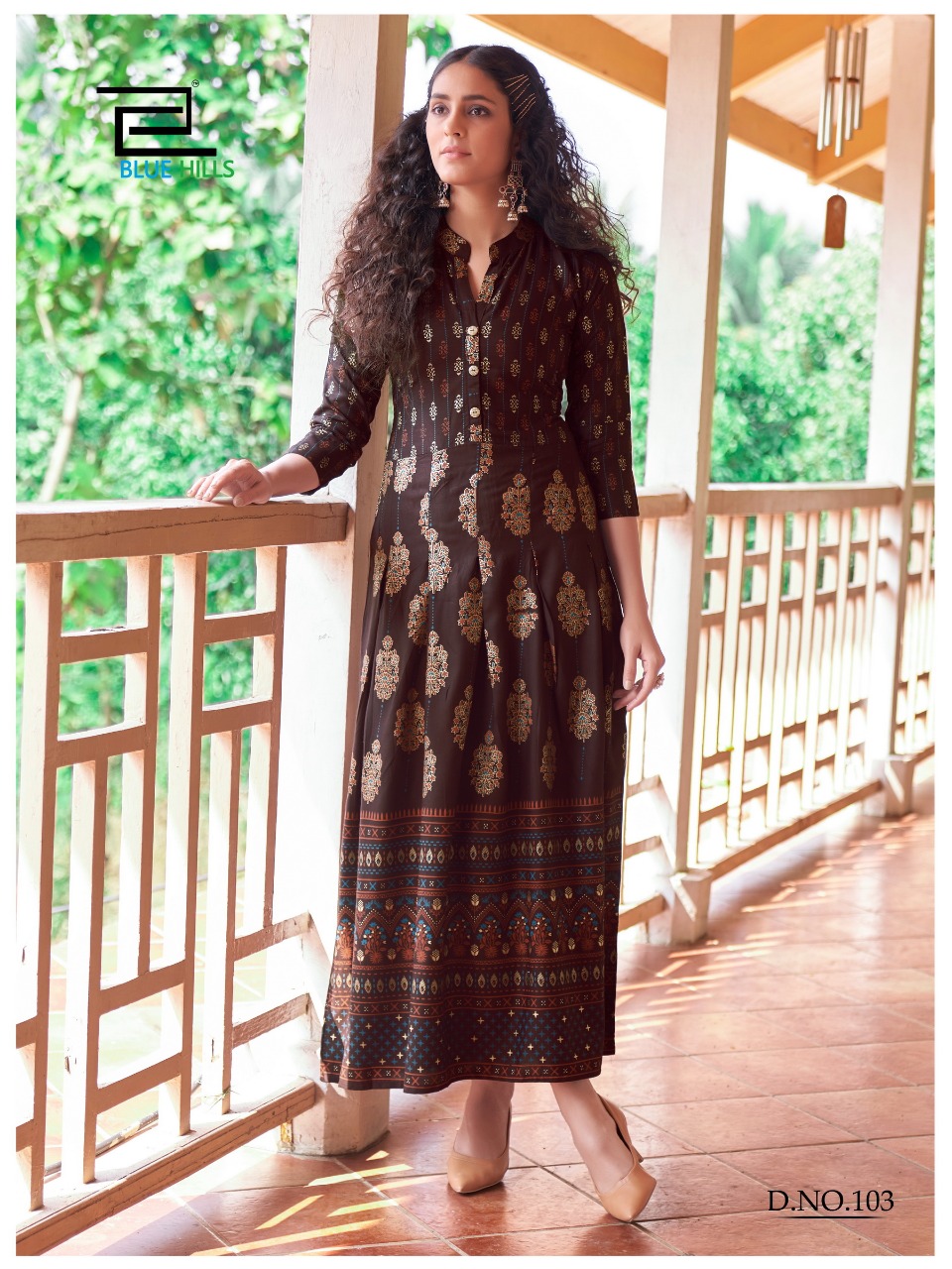 Blue Hills Presents  Walkway  Vol 9  Long Kurti Collection