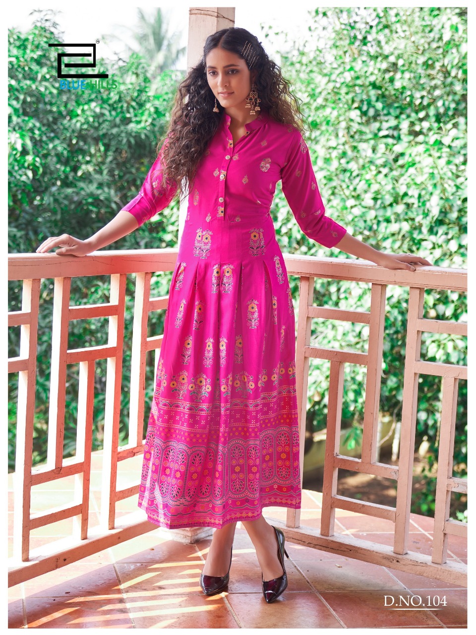 Blue Hills Presents  Walkway  Vol 9  Long Kurti Collection