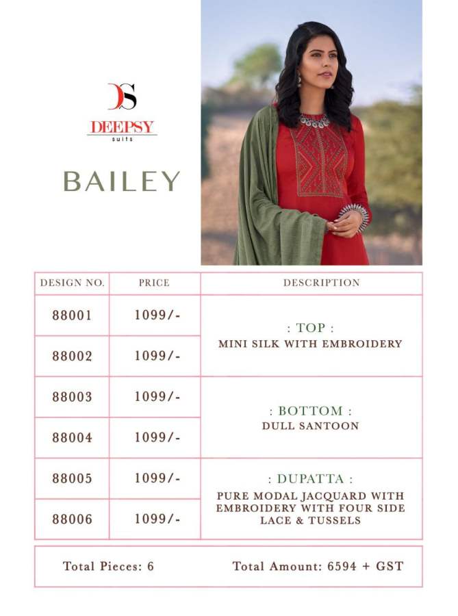 Deepsy  Presents Bailey Designer  Dress Material
