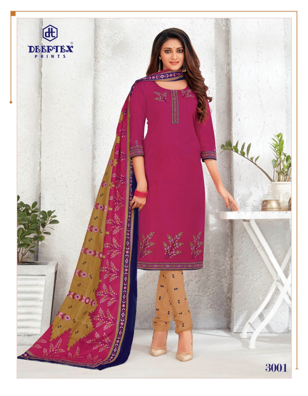 Deeptex  Presents Anushka Vol 3 Printed Dress Material