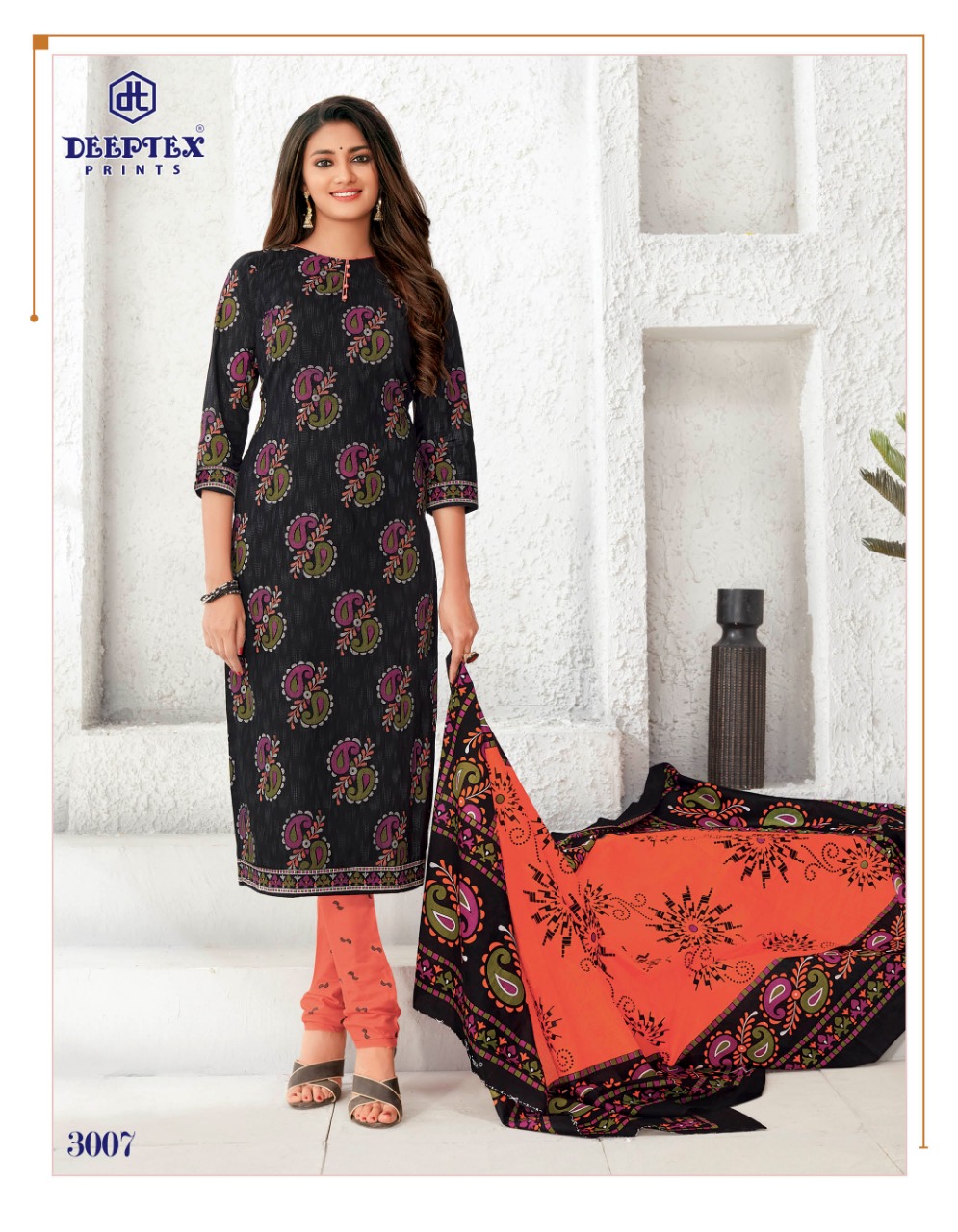 Deeptex  Presents Anushka Vol 3 Printed Dress Material