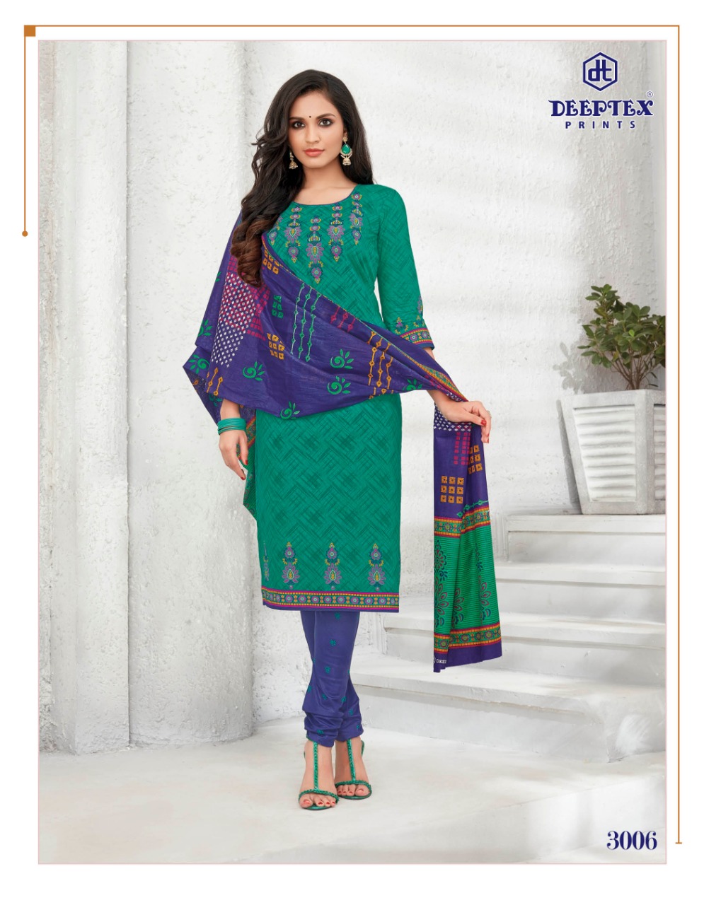 Deeptex  Presents Anushka Vol 3 Printed Dress Material