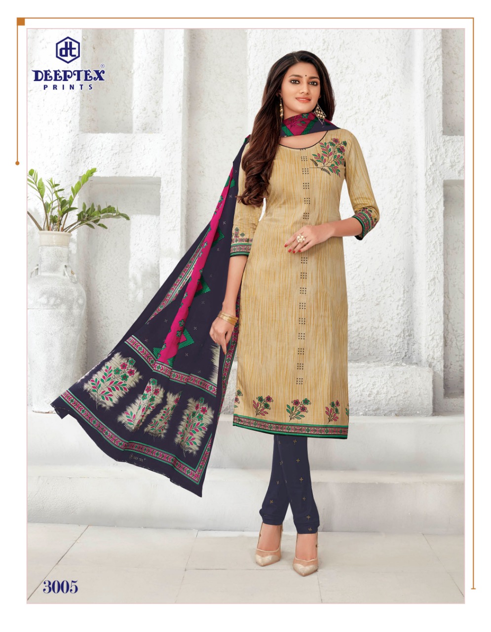 Deeptex  Presents Anushka Vol 3 Printed Dress Material