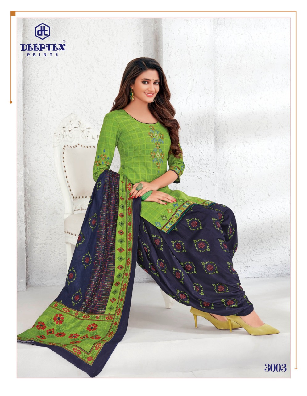 Deeptex  Presents Anushka Vol 3 Printed Dress Material