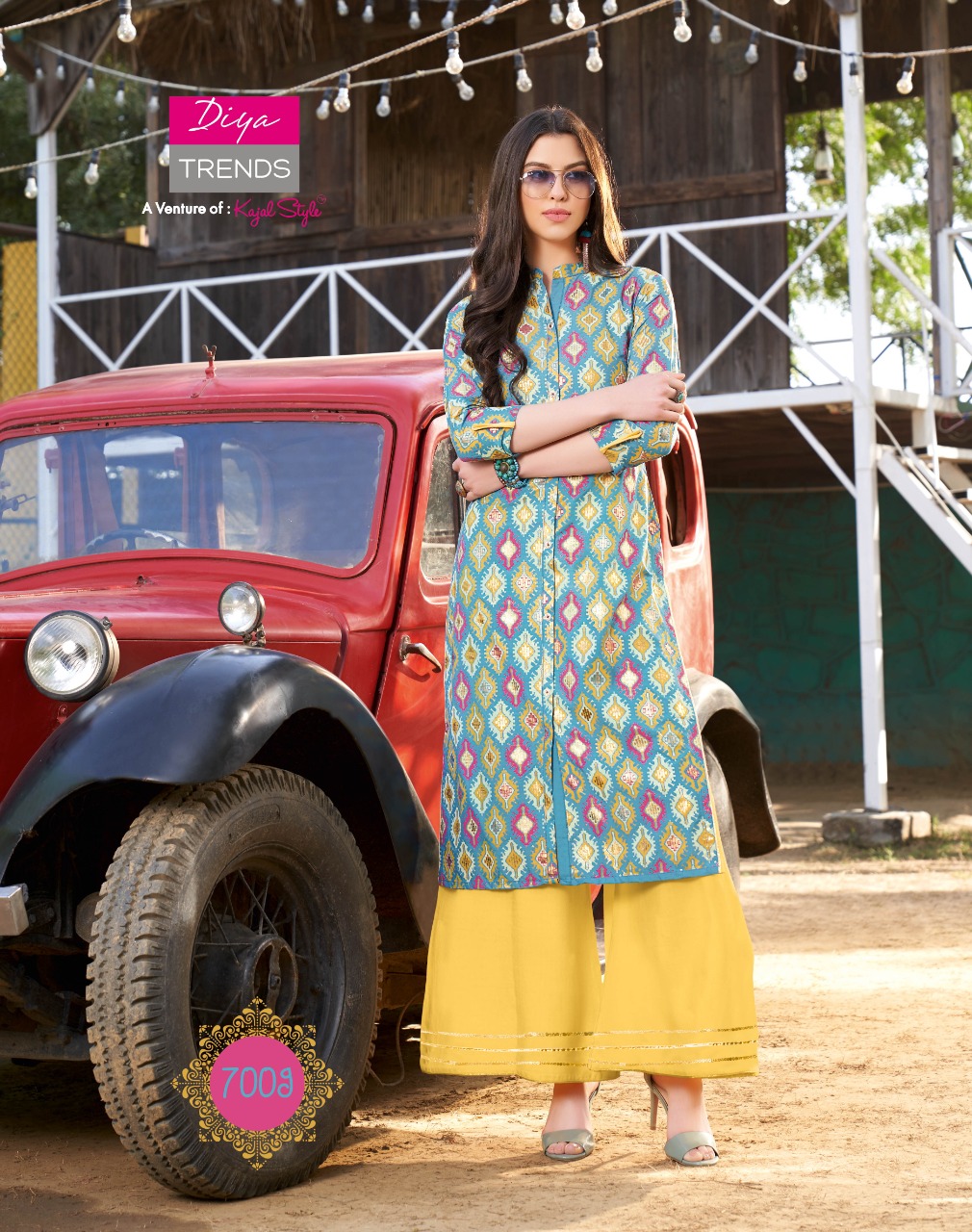 Diya Trends  Presents Biba  Vol 7  Kurti With Bottom Collection
