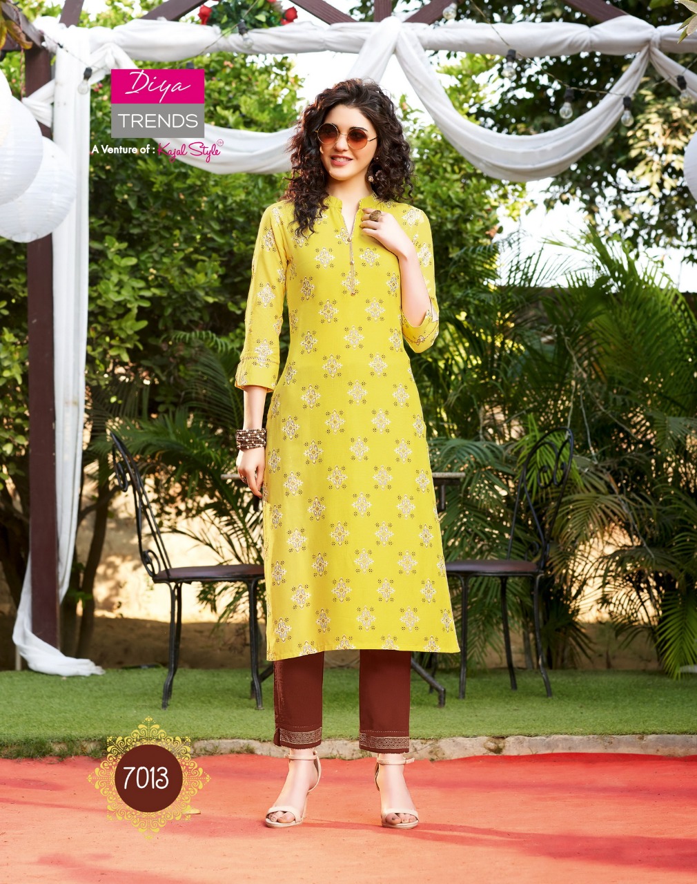 Diya Trends  Presents Biba  Vol 7  Kurti With Bottom Collection