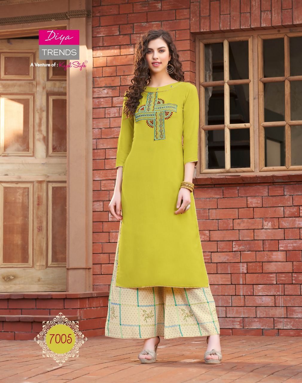 Diya Trends  Presents Biba  Vol 7  Kurti With Bottom Collection