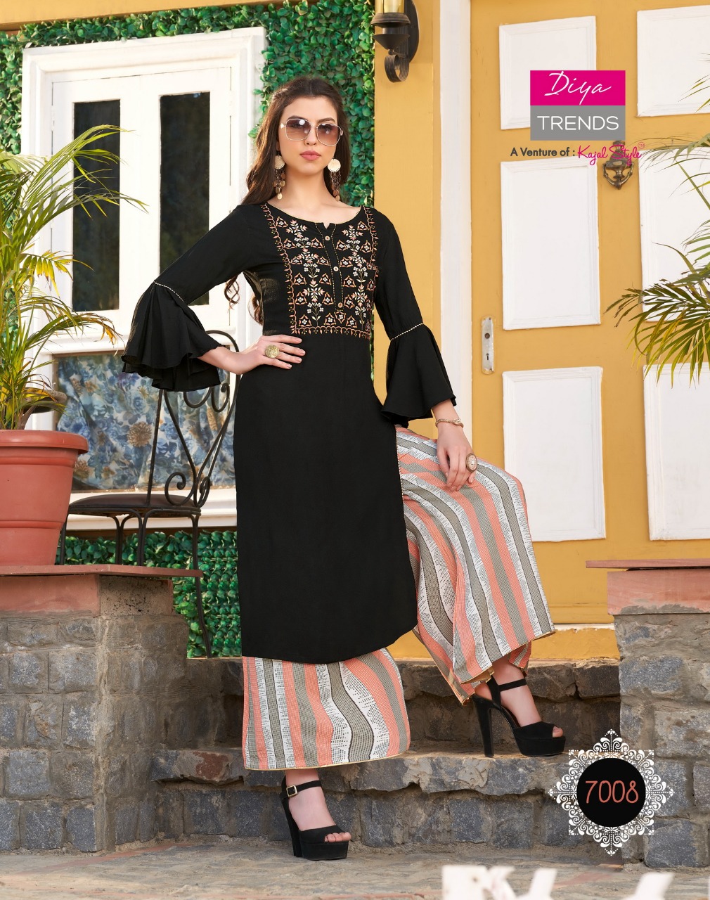 Diya Trends  Presents Biba  Vol 7  Kurti With Bottom Collection