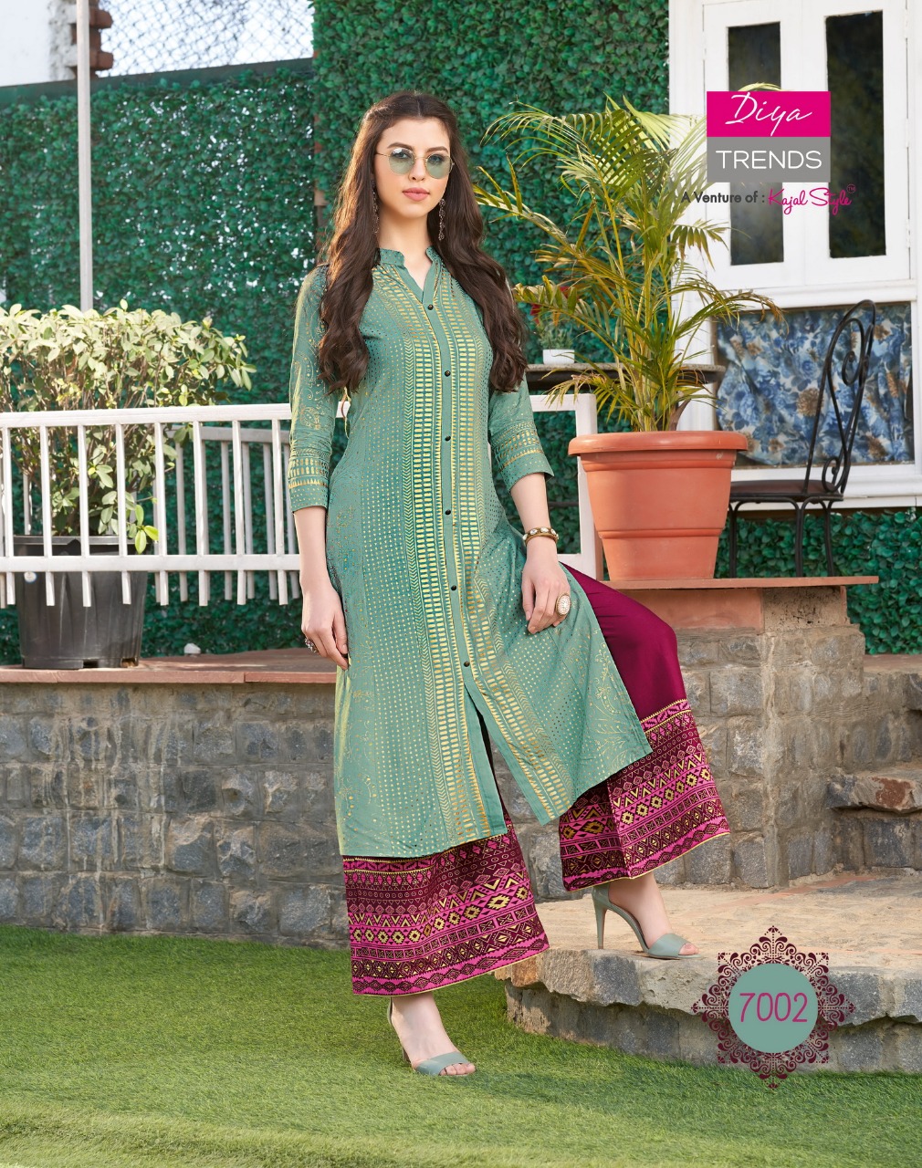 Diya Trends  Presents Biba  Vol 7  Kurti With Bottom Collection