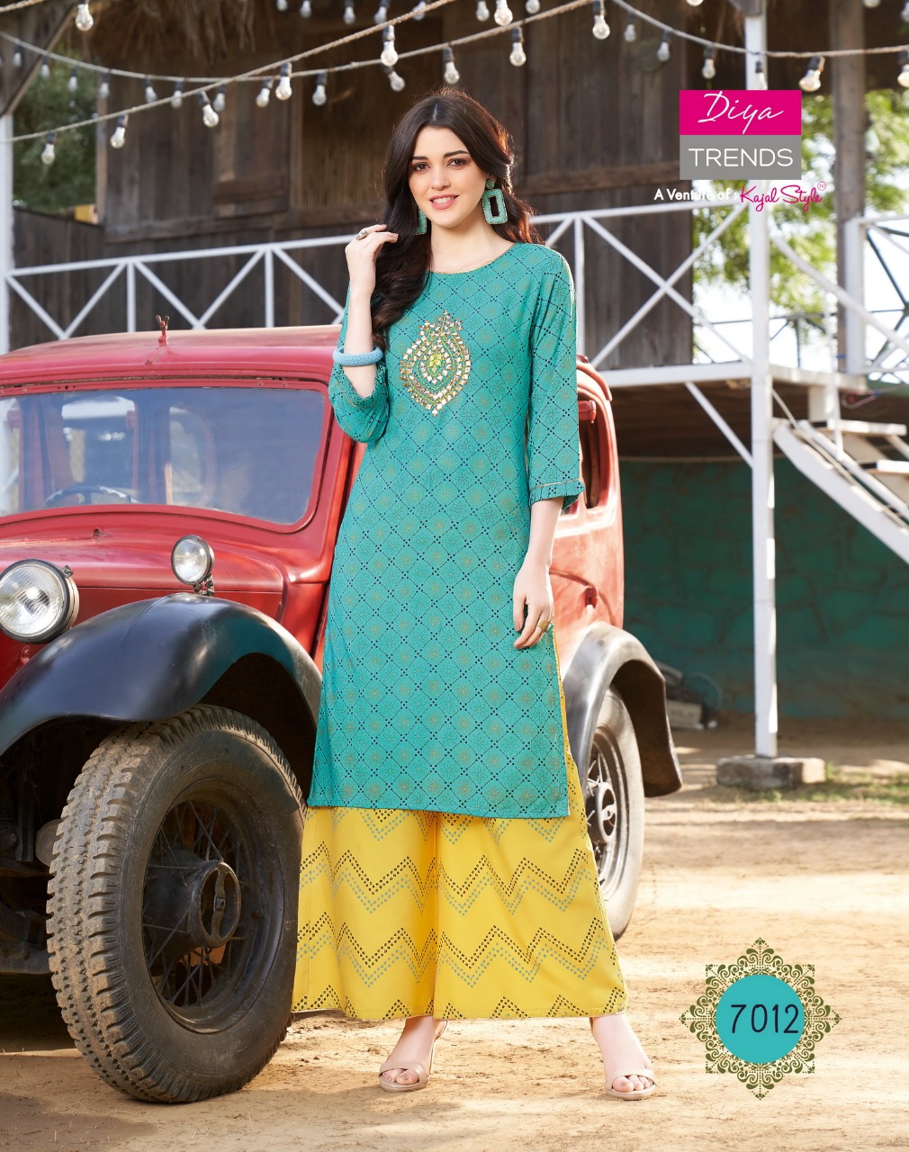Diya Trends  Presents Biba  Vol 7  Kurti With Bottom Collection