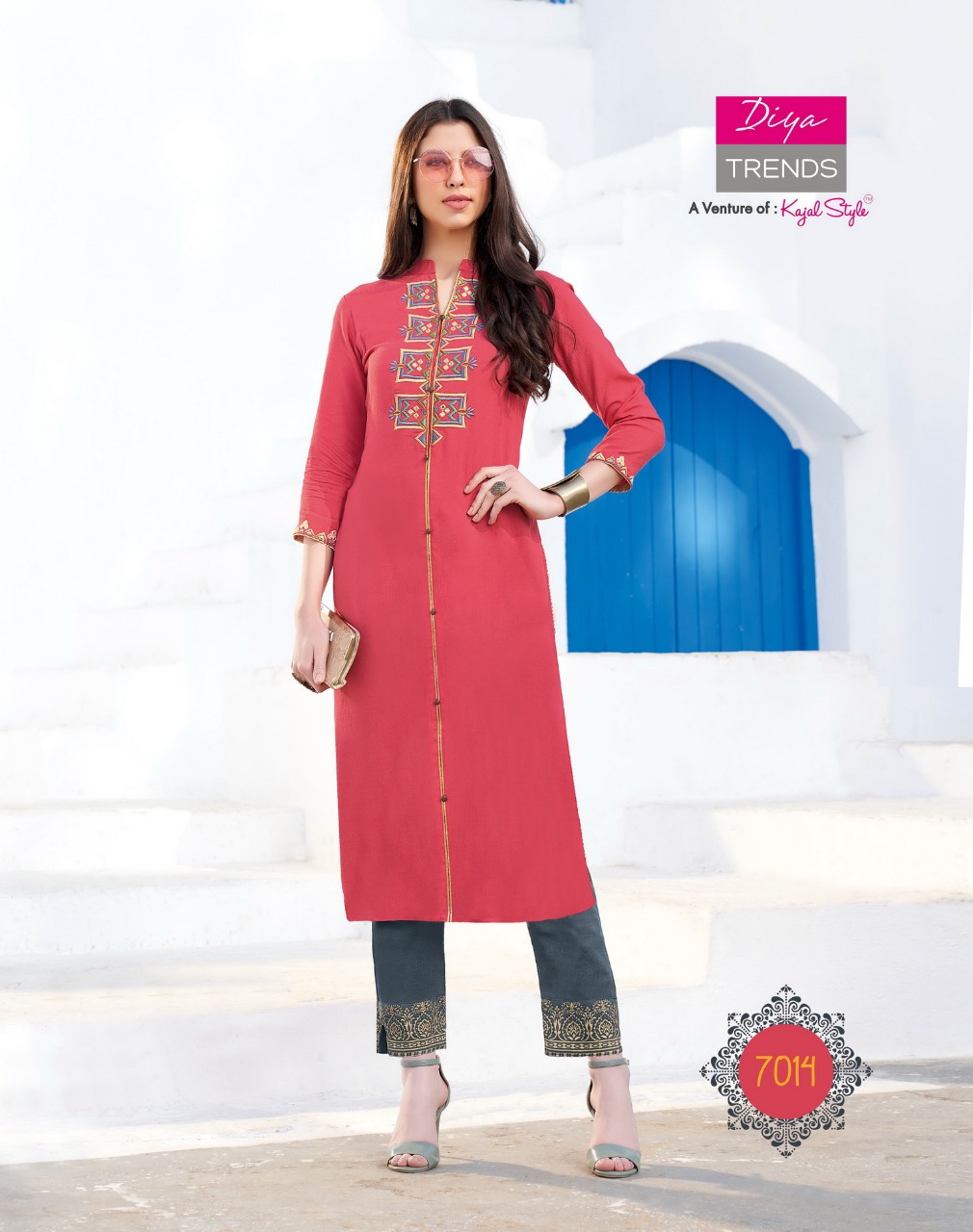 Diya Trends  Presents Biba  Vol 7  Kurti With Bottom Collection