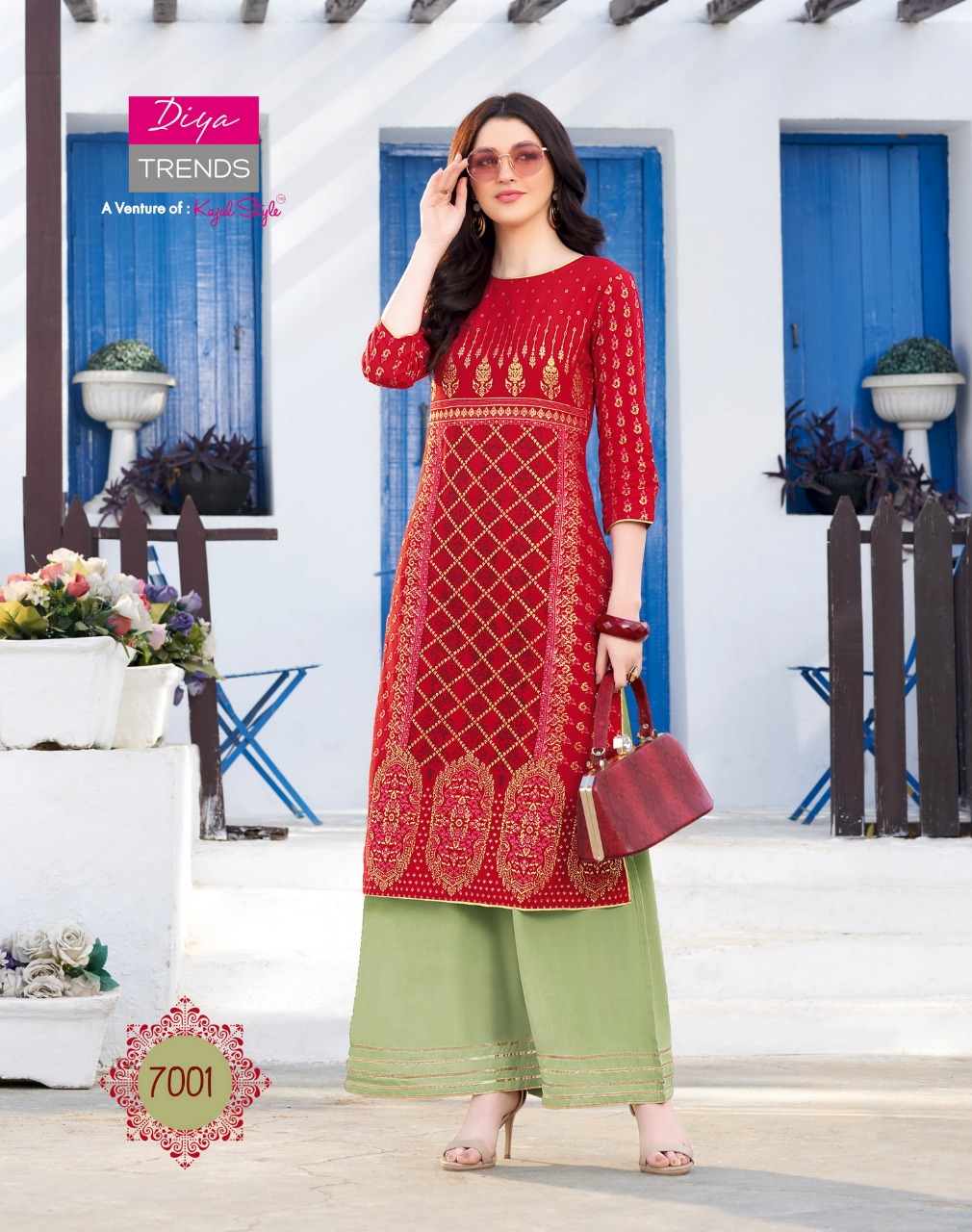 Diya Trends  Presents Biba  Vol 7  Kurti With Bottom Collection
