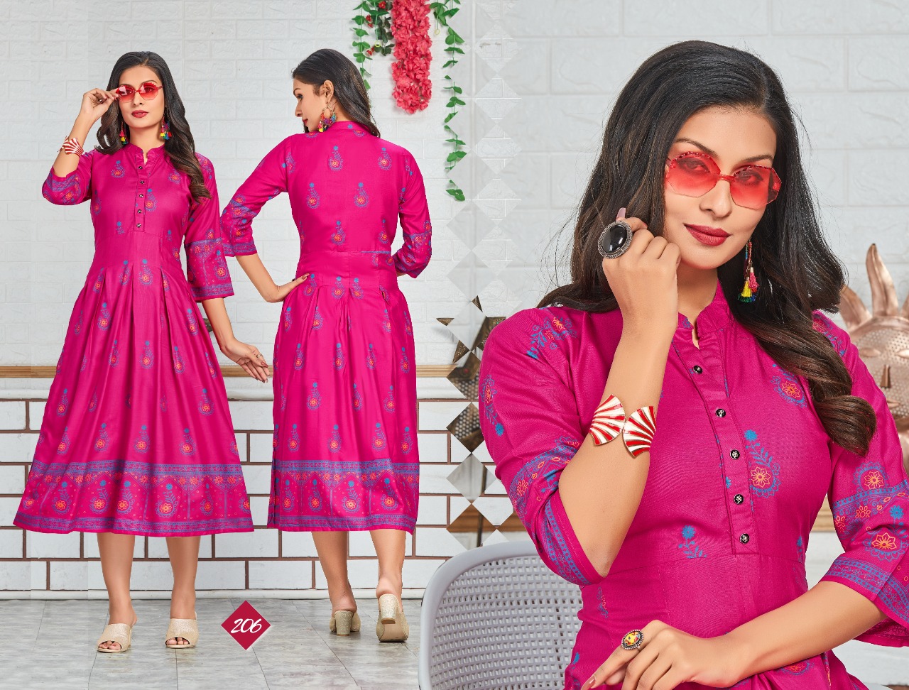 Goldy Anarkali Kurti Collection