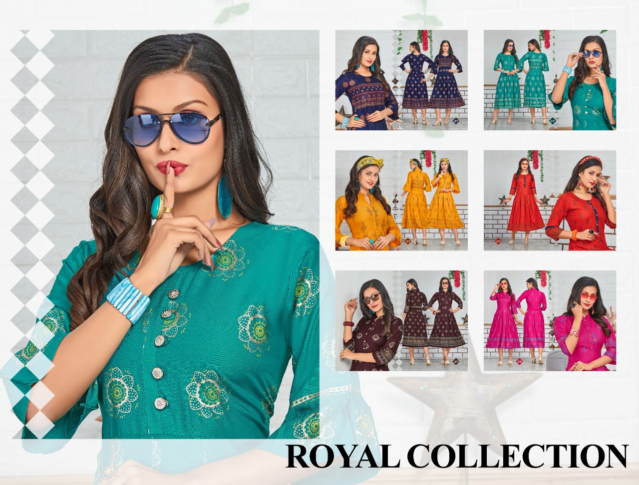 Goldy Anarkali Kurti Collection