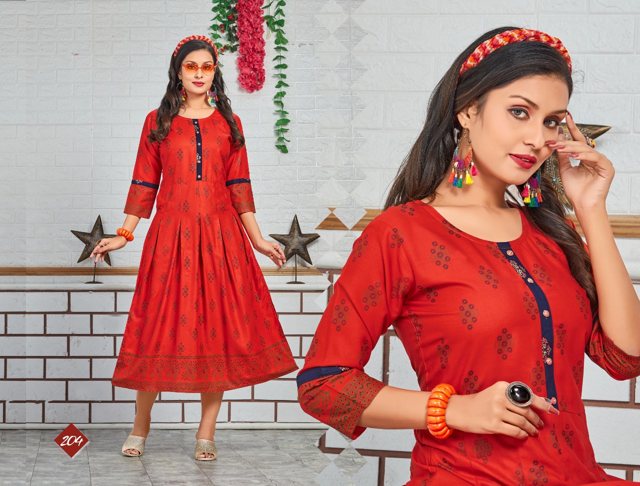 Goldy Anarkali Kurti Collection