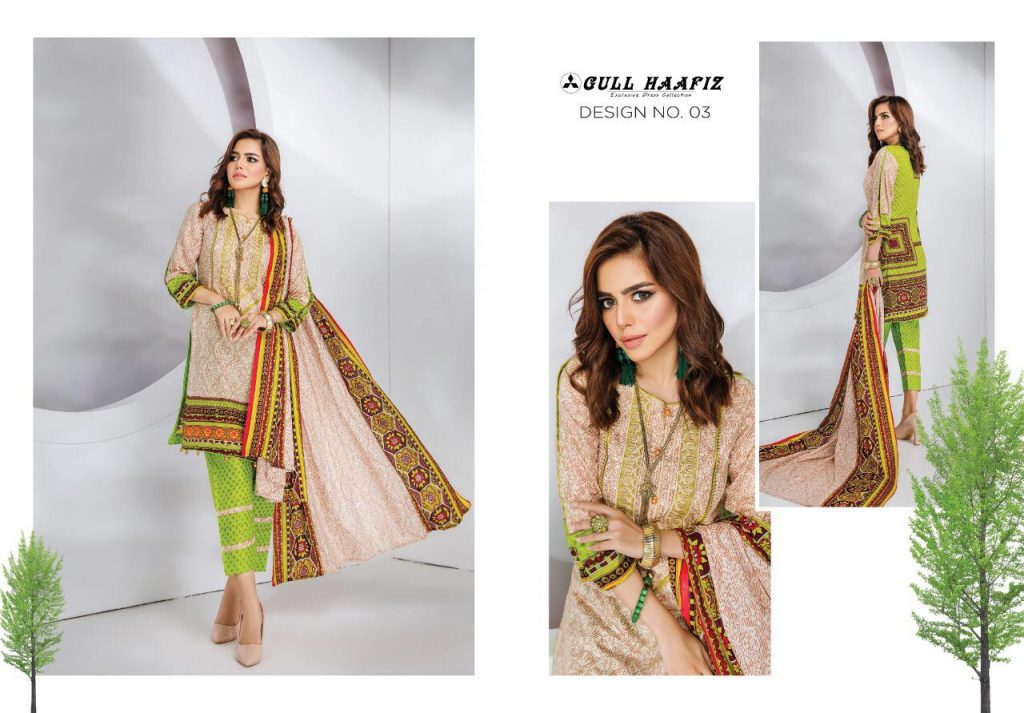 Gull Haafiz   Karachi Dress Material