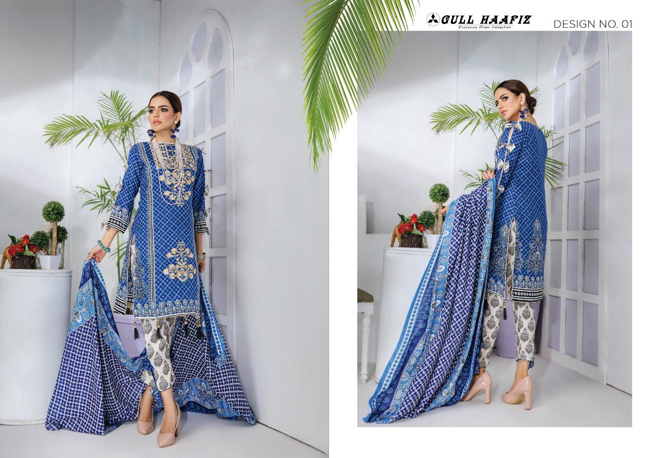 Gull Haafiz   Karachi Dress Material