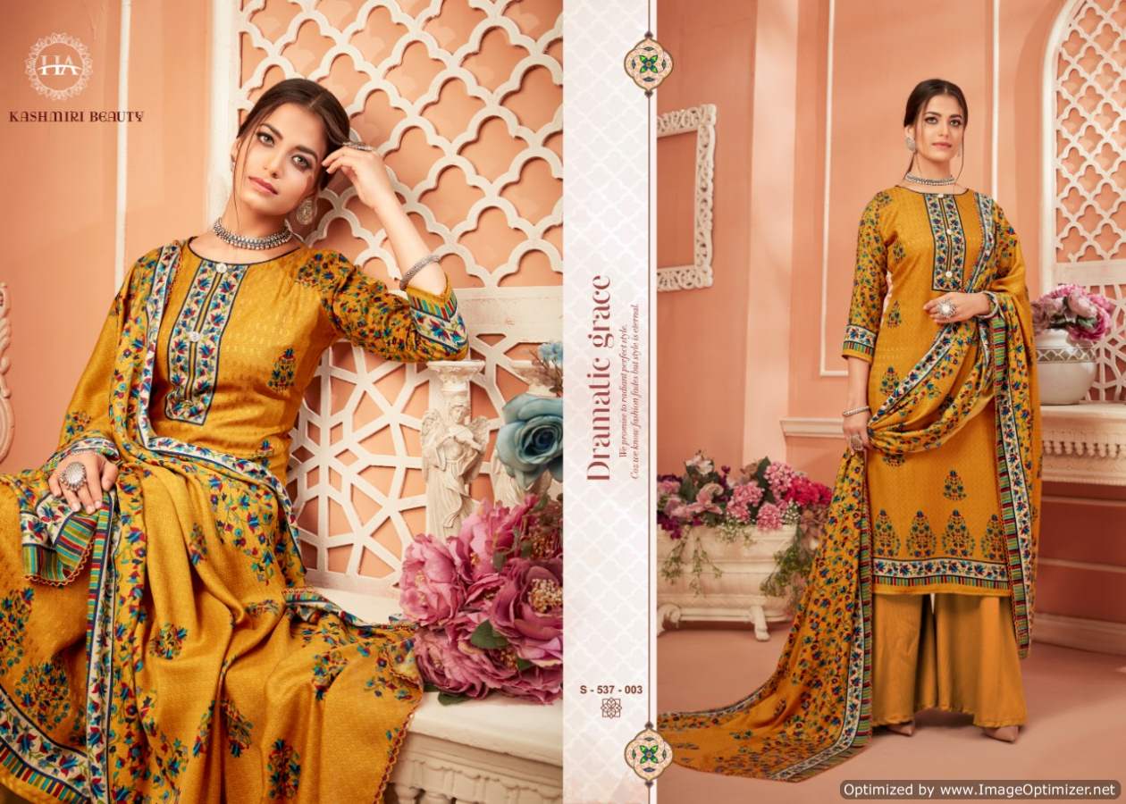 Harshit Presents  Kashmiri Beauty  Pashmina  Collection