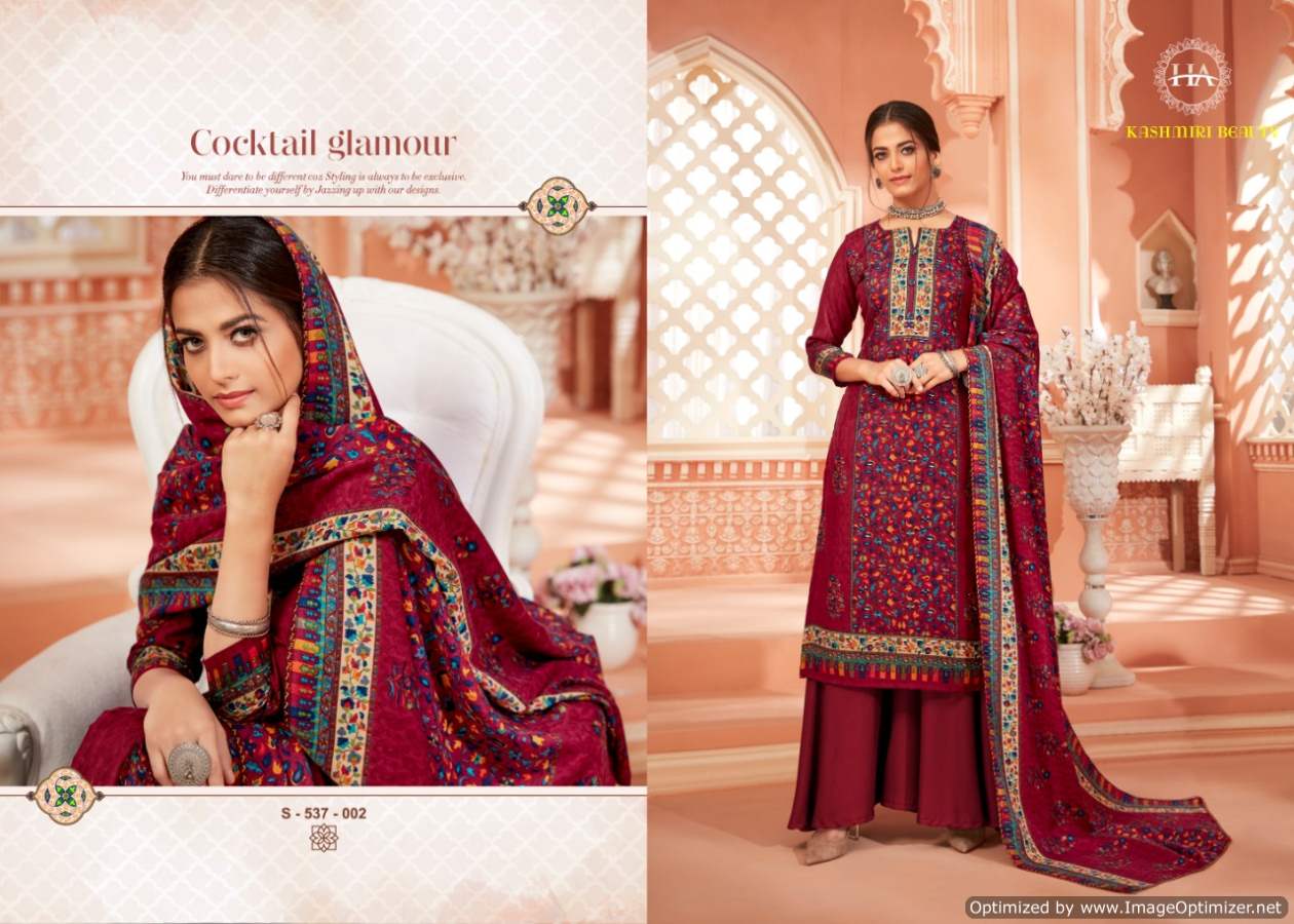 Harshit Presents  Kashmiri Beauty  Pashmina  Collection
