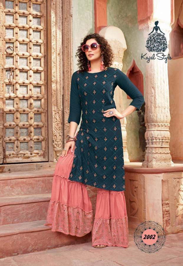 Kajal Style Presents Fashion Galaxy Vol  2  Kurti With Bottom