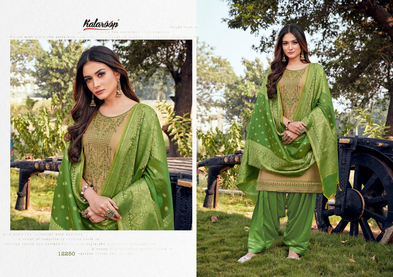 Kalaroop  Presents Sunheri By Patiala Vol  3 Ready Made Collection