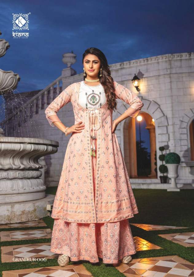 Kiana  Presents Grandeur  Exclusive Kurti With Bottom Collection