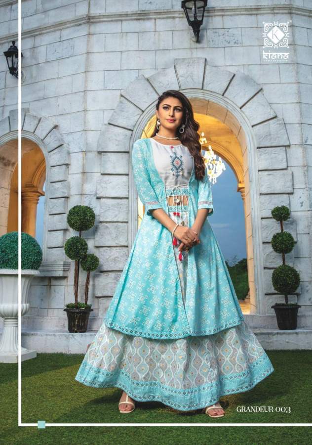 Kiana  Presents Grandeur  Exclusive Kurti With Bottom Collection