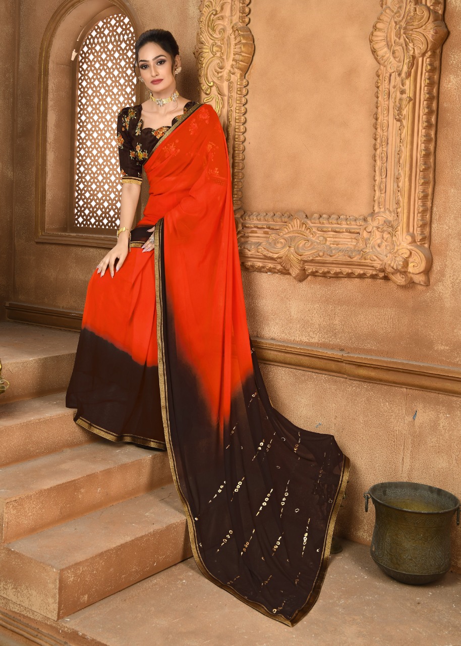Fc Presents Lavnyaa Casual Wear Sarees  Collection