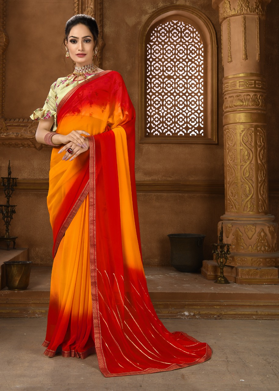 Fc Presents Lavnyaa Casual Wear Sarees  Collection