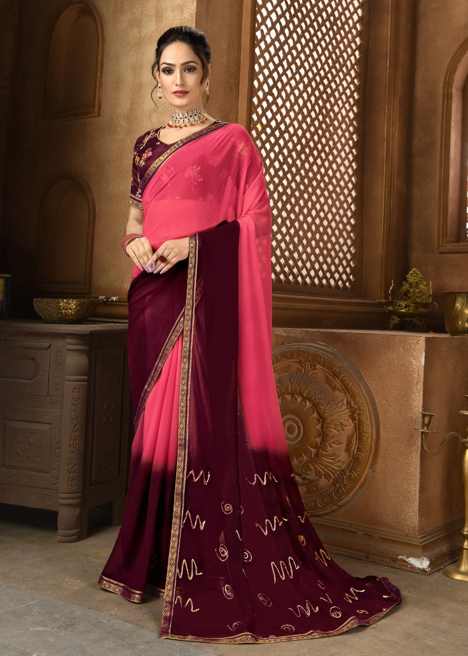 Fc Presents Lavnyaa Casual Wear Sarees  Collection