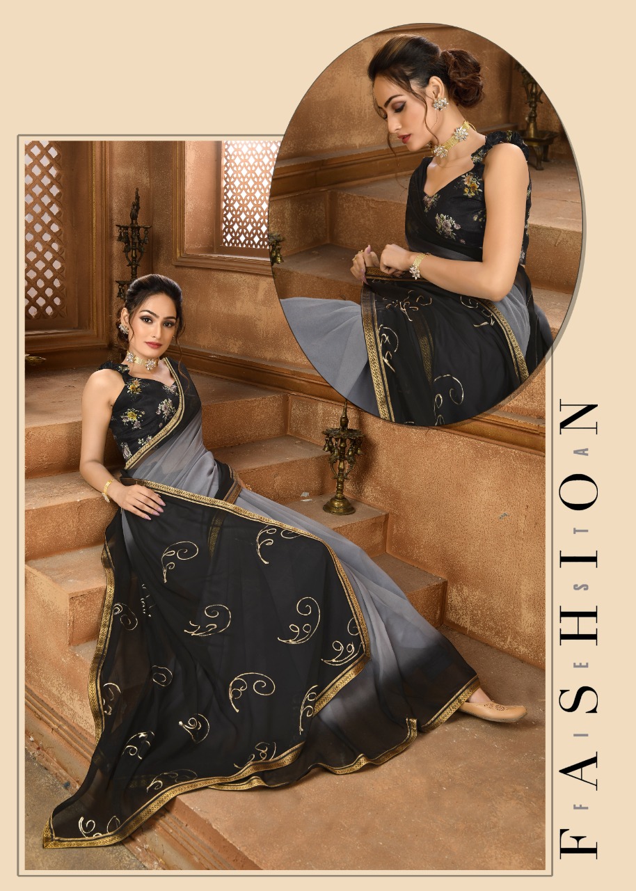Fc Presents Lavnyaa Casual Wear Sarees  Collection