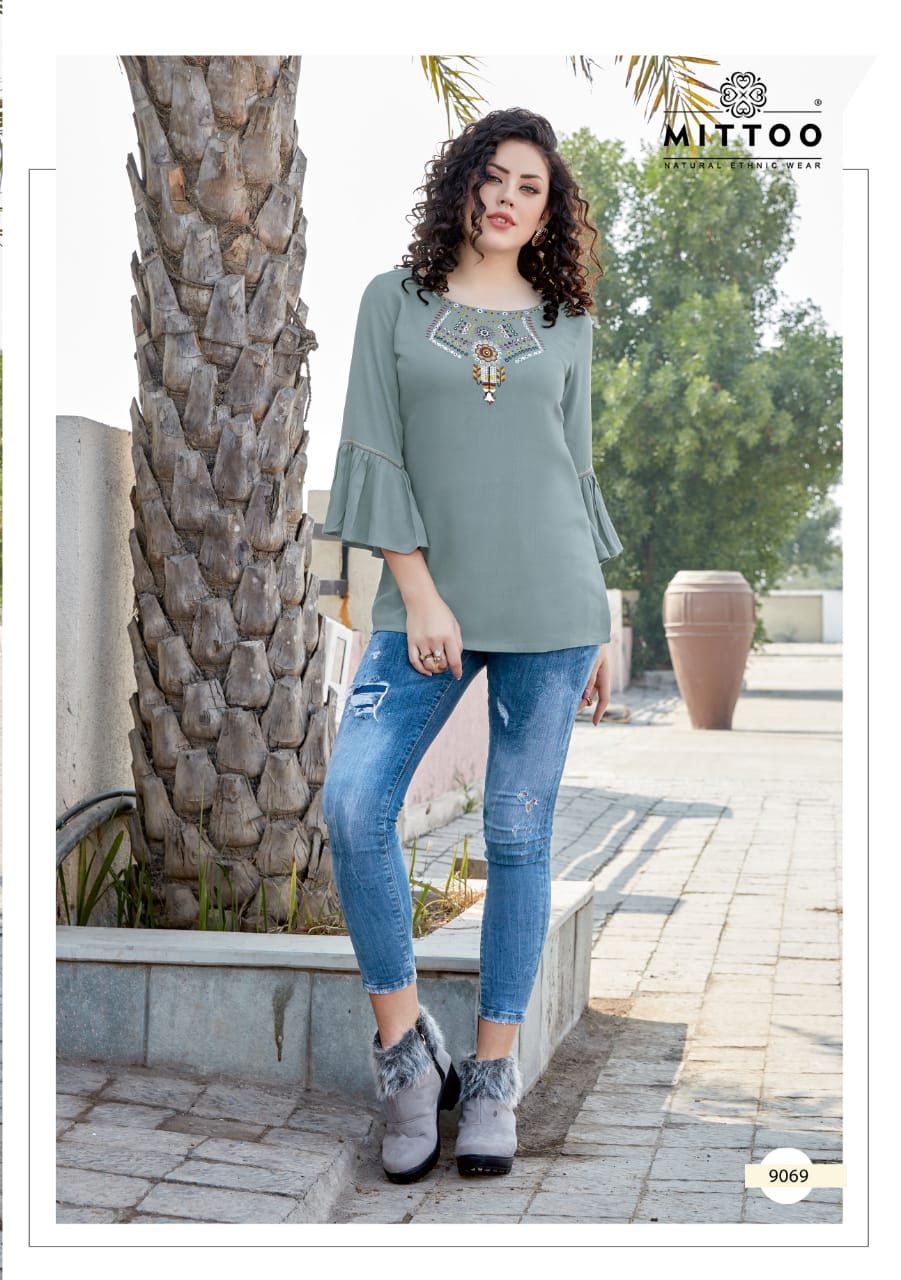 Mittoo  Presents Poorva Vol  9 Western Ladies Top Collection