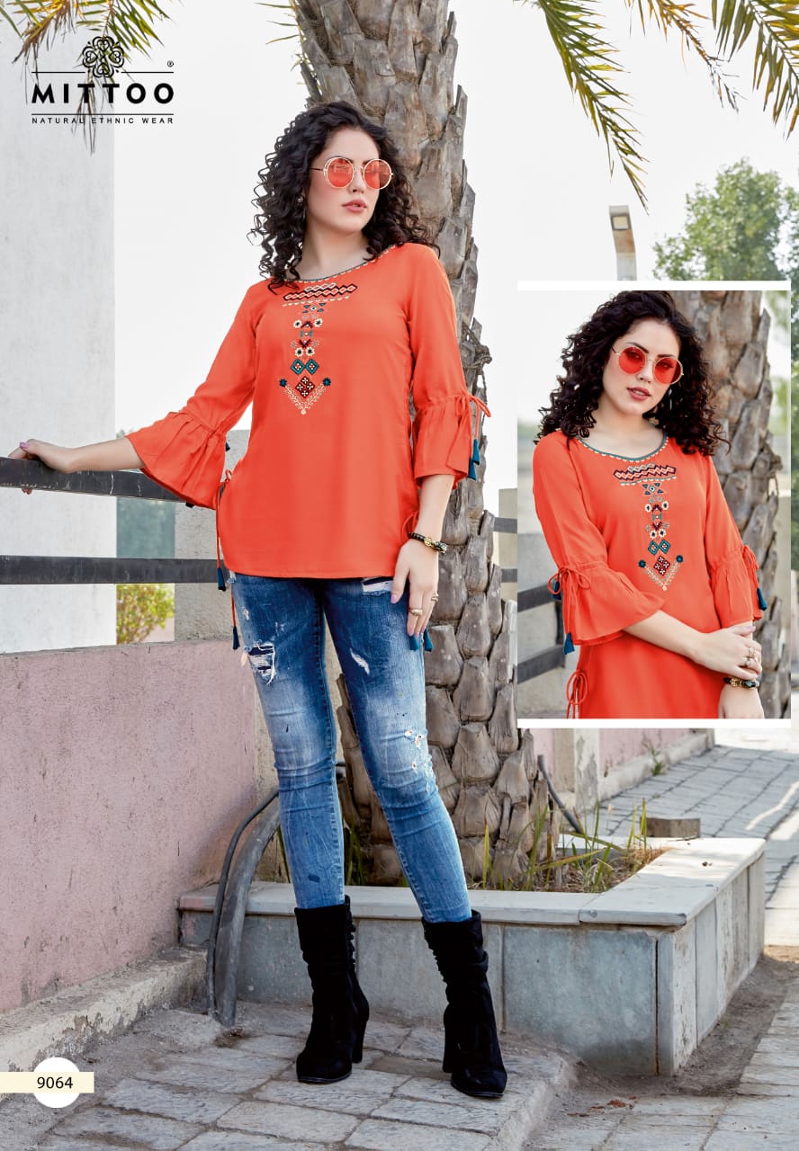 Mittoo  Presents Poorva Vol  9 Western Ladies Top Collection