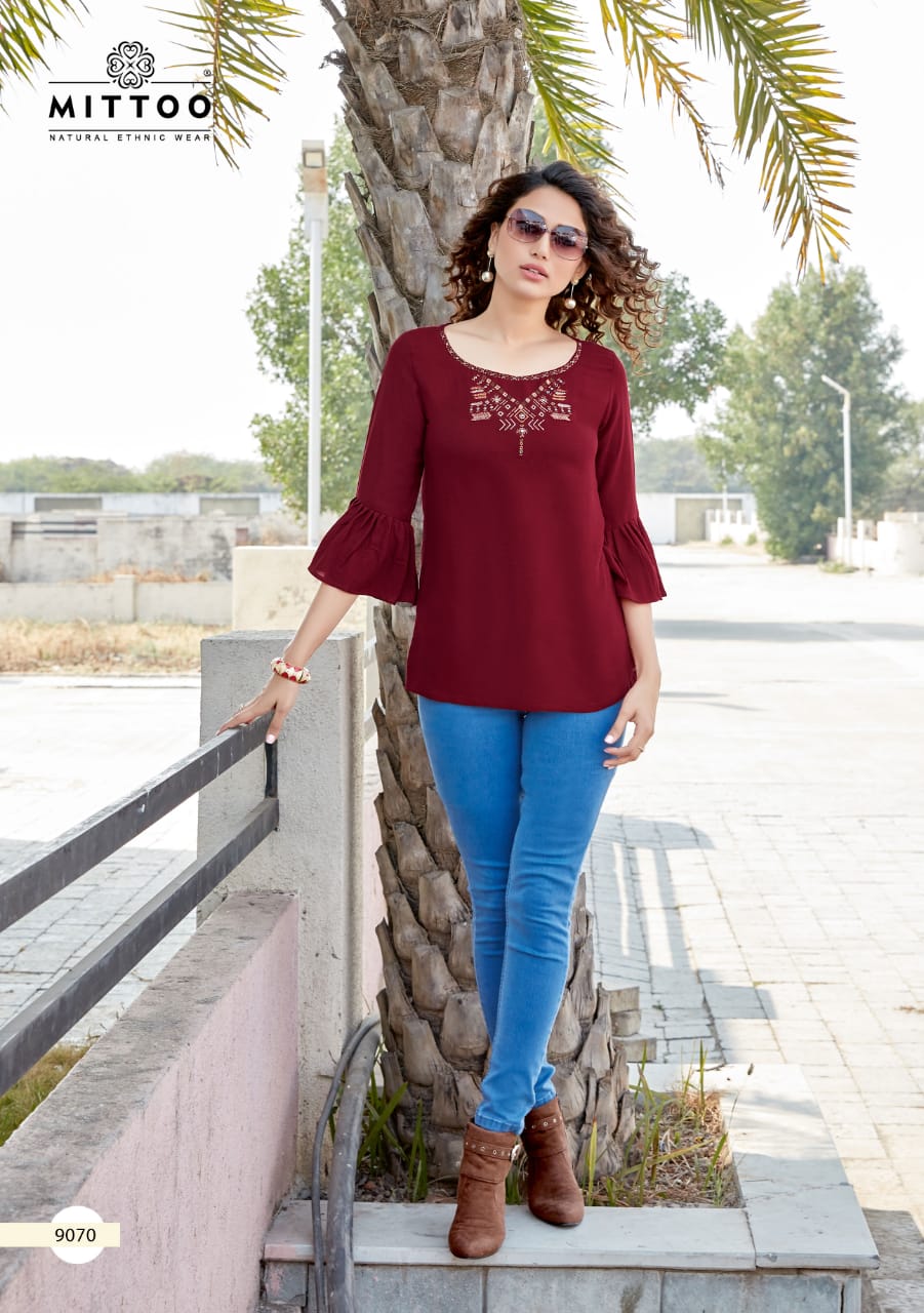 Mittoo  Presents Poorva Vol  9 Western Ladies Top Collection