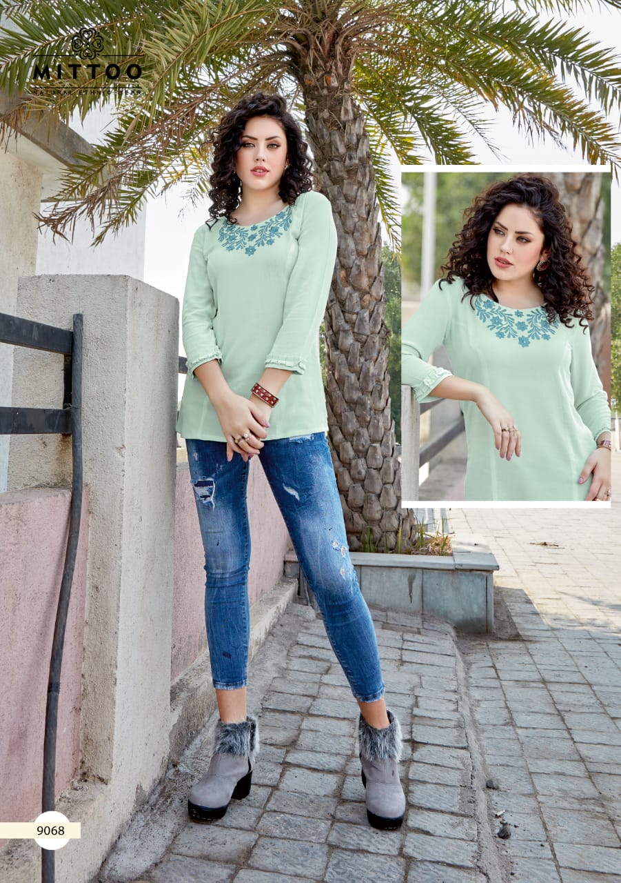 Mittoo  Presents Poorva Vol  9 Western Ladies Top Collection