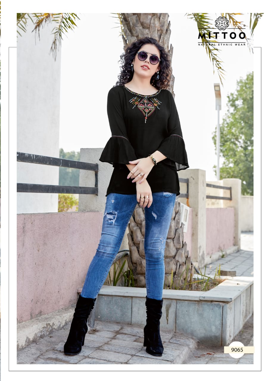 Mittoo  Presents Poorva Vol  9 Western Ladies Top Collection