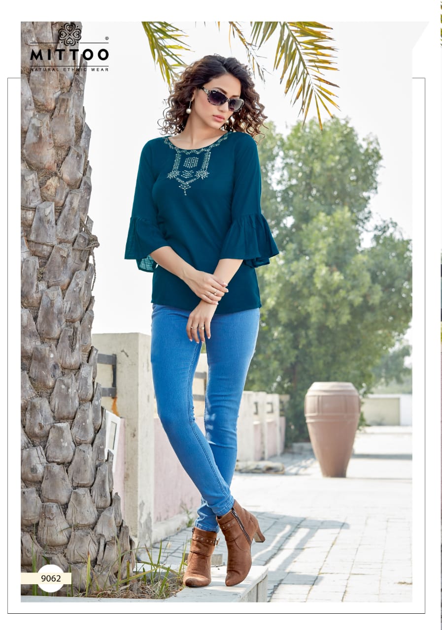 Mittoo  Presents Poorva Vol  9 Western Ladies Top Collection
