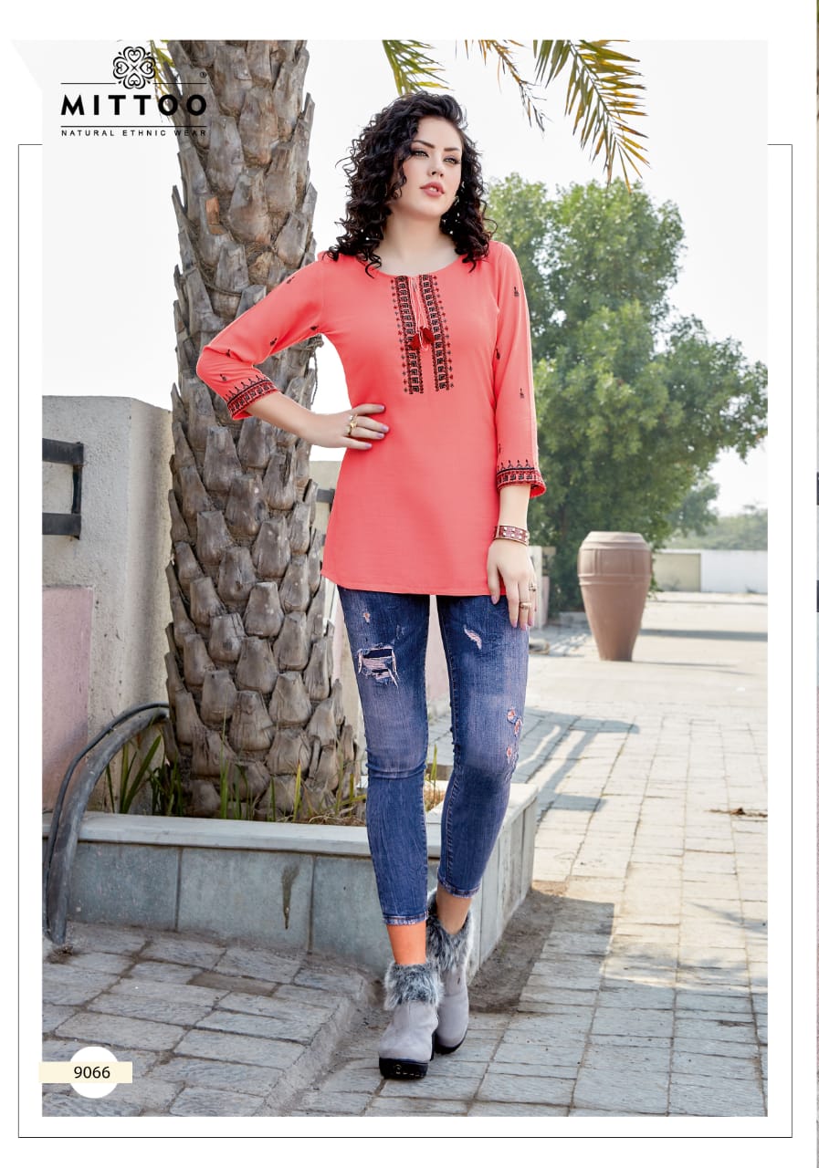 Mittoo  Presents Poorva Vol  9 Western Ladies Top Collection