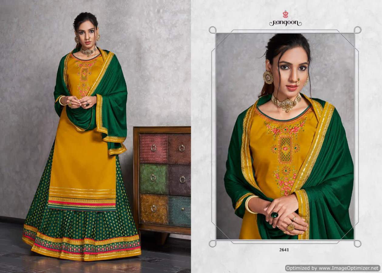 Rangoon Presents  Apsara  Festive Wear Designer Ready Made Collection