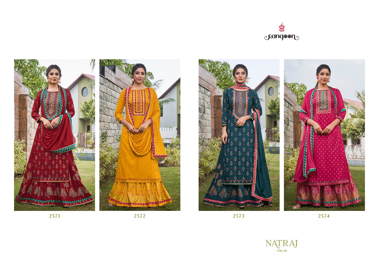 Rangoon Presents  Natraj Vol  2  Ready Made Collection