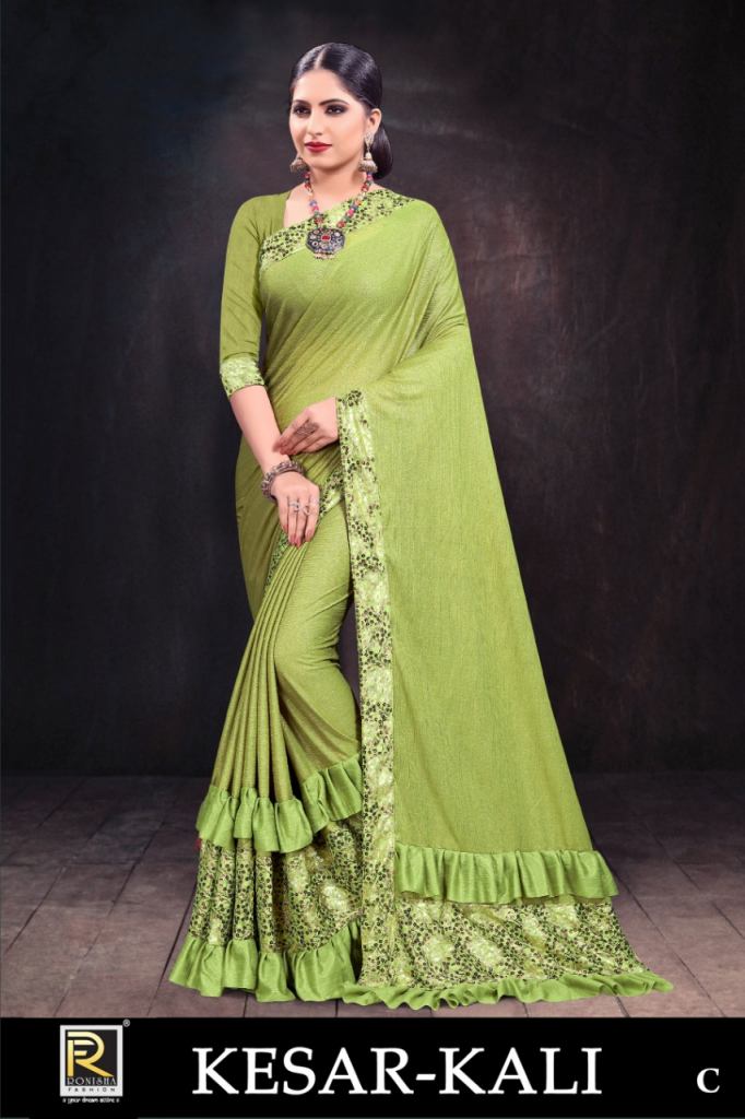 Ranjna Presents Kesar Kali Festive Wear Sarees Collection