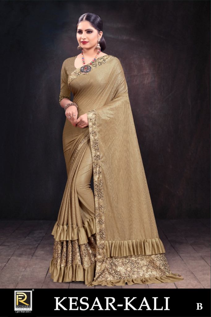 Ranjna Presents Kesar Kali Festive Wear Sarees Collection